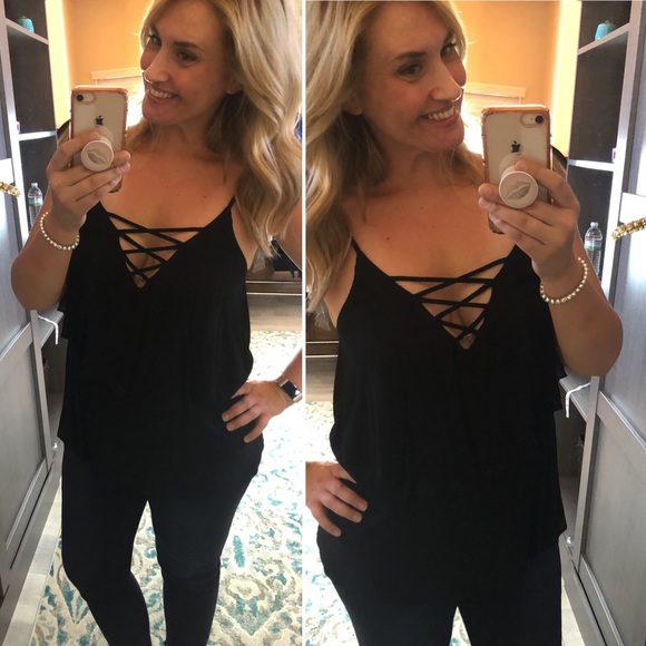 Last 1! SMALL sexy back strappy top - Picture 3 of 3